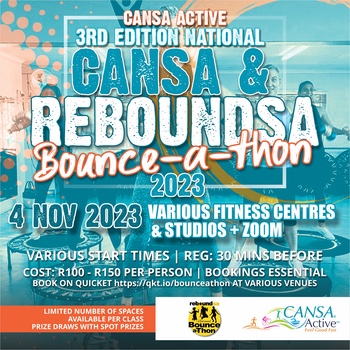The 3rd Edition National CANSA and ReboundSA Bounce-a-thon 2023